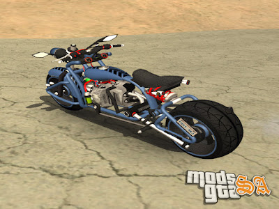 TurBike Moto Custom para GTA San Andreas